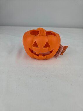Bath & Body Works Light-Up Jack-O-Lantern Gentle Foaming Soap Holder NEW
